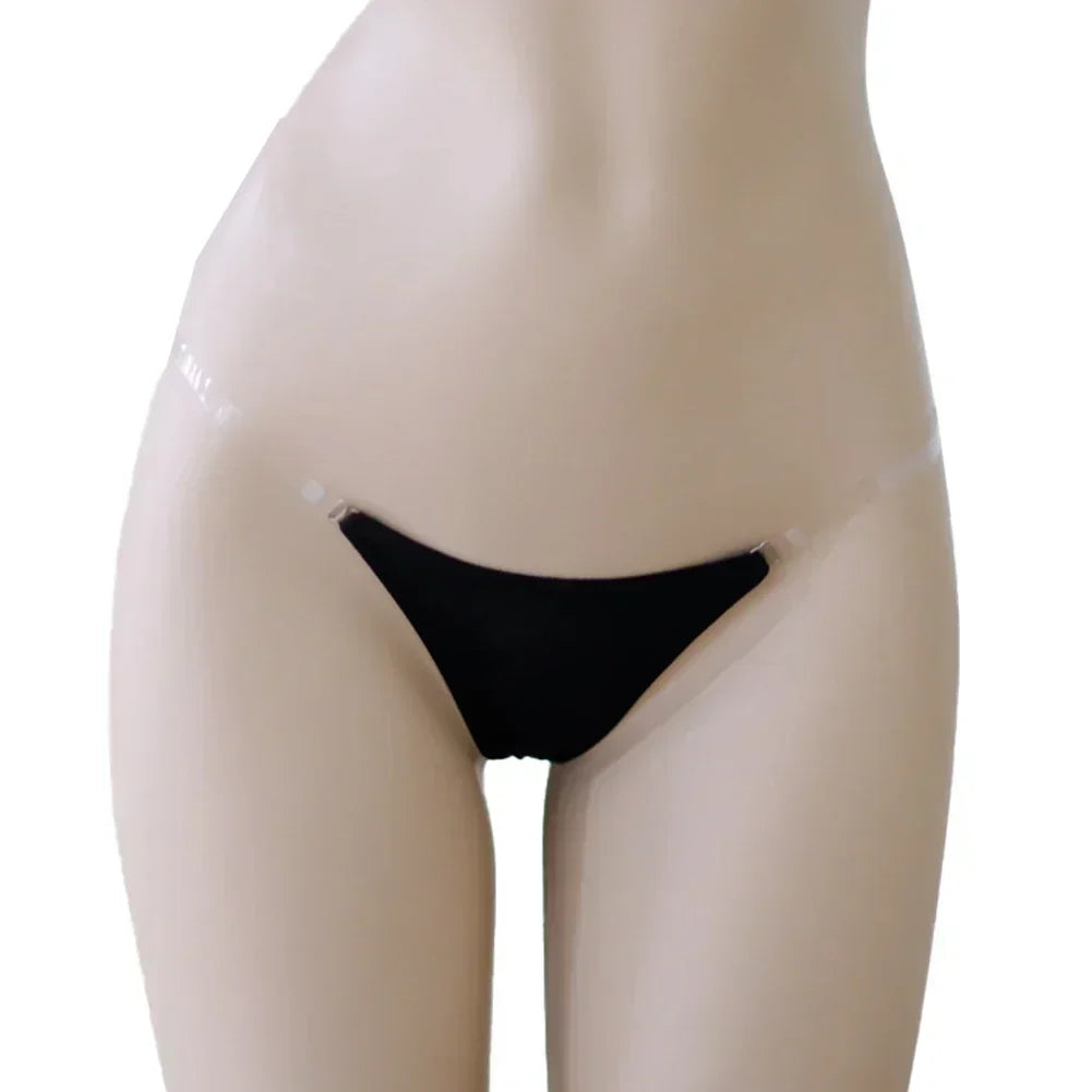 Sexy Women See-Through Panties Low-Rise G-string Thongs Seamless Lingerie Transparent Sensual Female Underwear Underpants