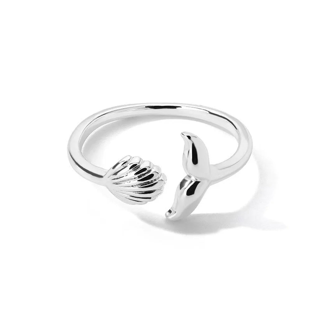 AAA Zircon Simple Geometric Ring Elegant Women's Daily Work Opening Adjustable Rings for Women Bridal Engagement Jewelry Gift