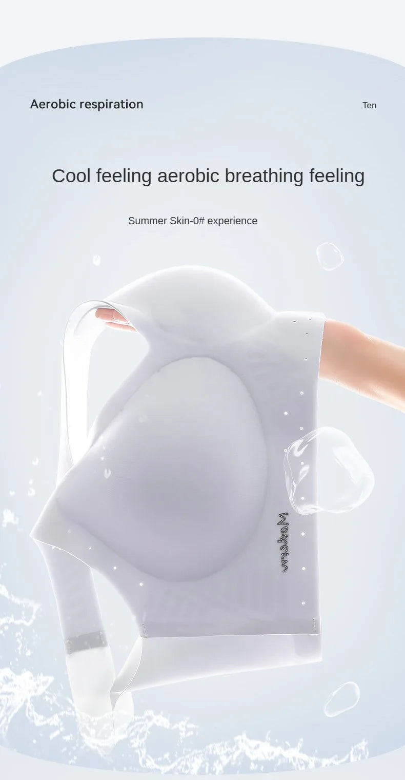 Vest Unwired Bra for Women Beautiful Back Push Up Bra Comfortable Soft Sexy Bras Thin Female Underwear Seamless Push-up Sports