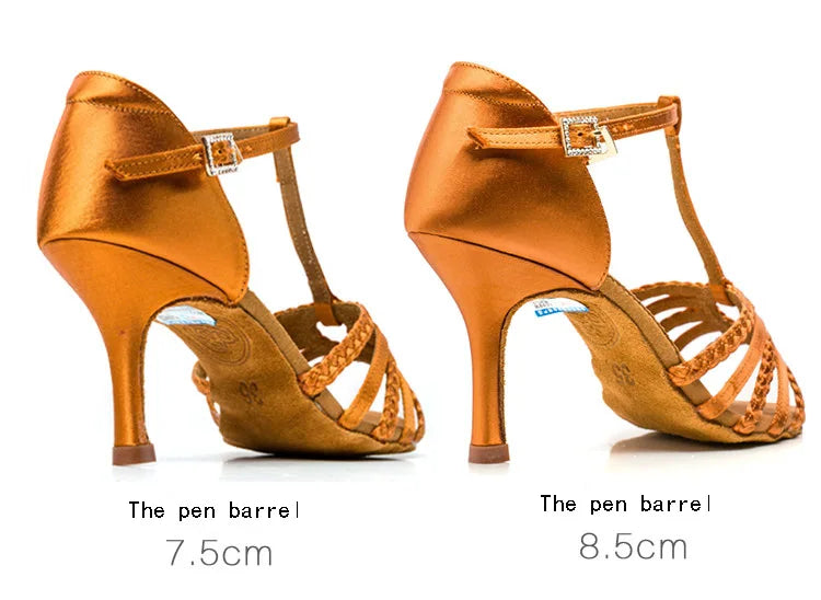 BD Dance Professional Latin Dance Shoes Ballroom Girls Kids for Dancing Elegant Heeled Sandals Women Sport Sneaker Luxury Brands