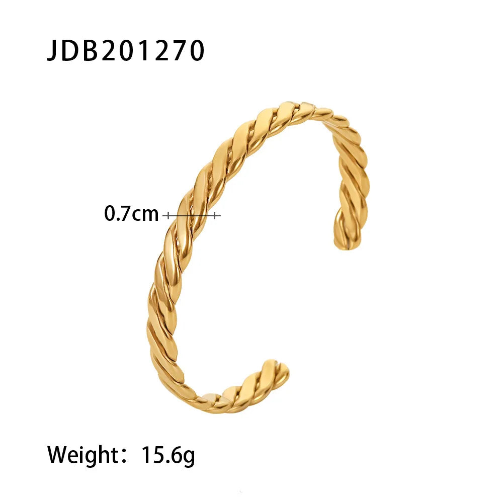 Fashion Punk Cuff Bangles For Women Dainty Zircon Inlaid Bohemia Indian Bracelets & Bangles Women's Female Cute Ladies Jewelry