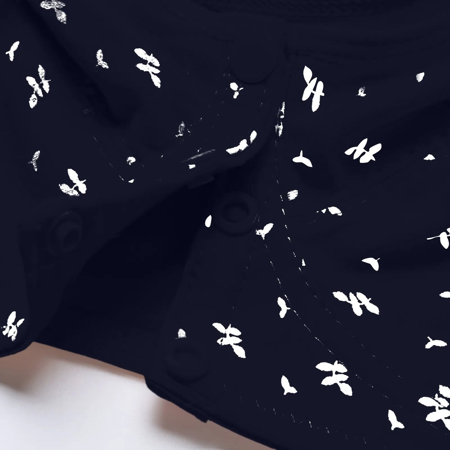 Women Fashion Casual Bra Small Flower Pattern Decor Vest Style Front Buckle Lingerie Lady Elegant Comfortable Daily Underwear