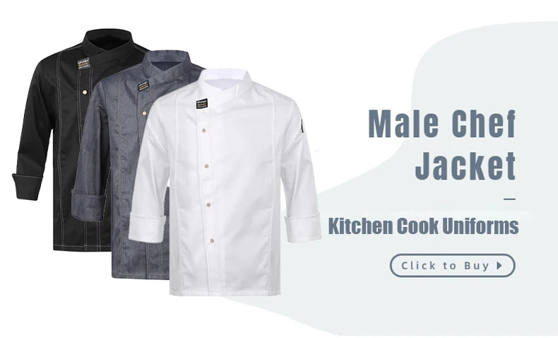 Catering Kitchen Apron for Women/Men With Pockets Work Mandil Cleaning Pinafore Restaurant  Chef Apron Shop Waiter Work Uniform