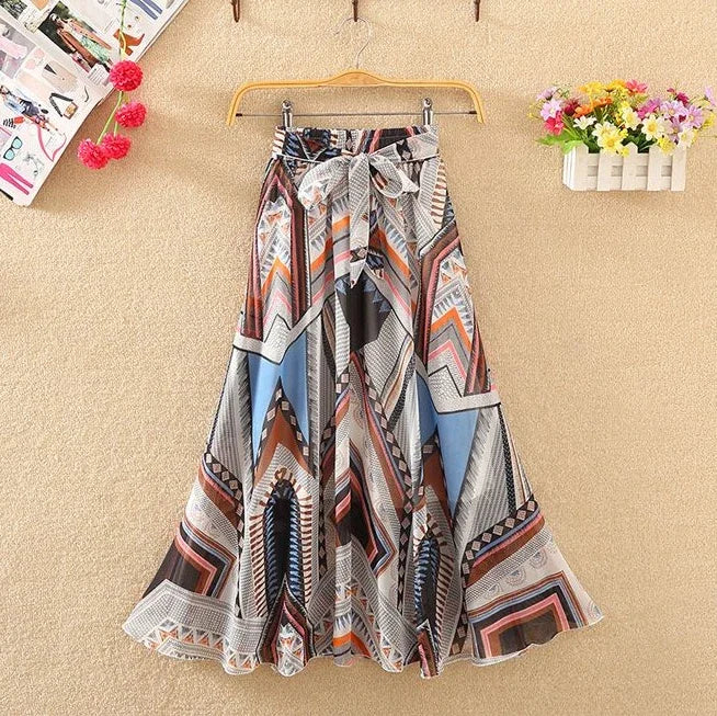Skirts for Women Summer 2025 A Line High Waist Woman Skirt Casual Trend Modest Vintage Cheap Quality Korean Fashion Style Y2k V