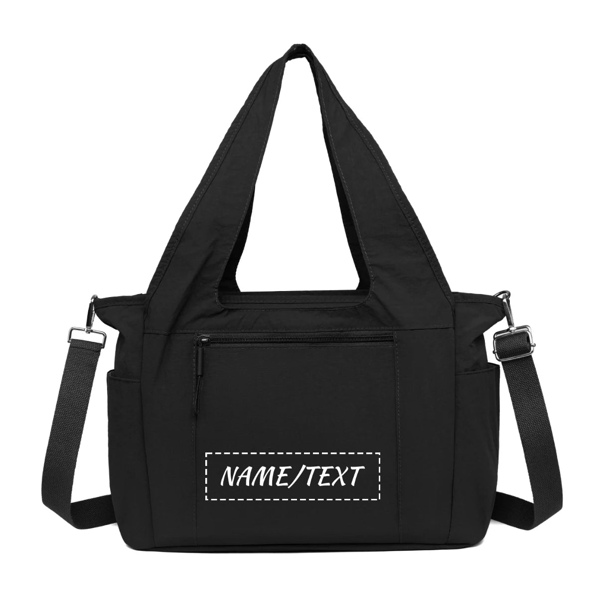 High-end logo canvas handbags, large-capacity handbags, commuter shoulder bags, college students' class schoolbags,exclusive di