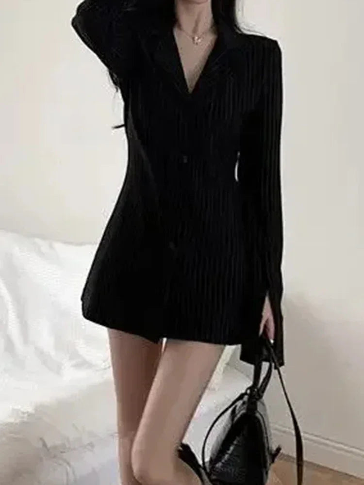 Striped Shirts For Women Vintage Turn-down Collar Long Sleeve Shirt Spring Autumn New Fashion Single Breasted Slim Female Shirts
