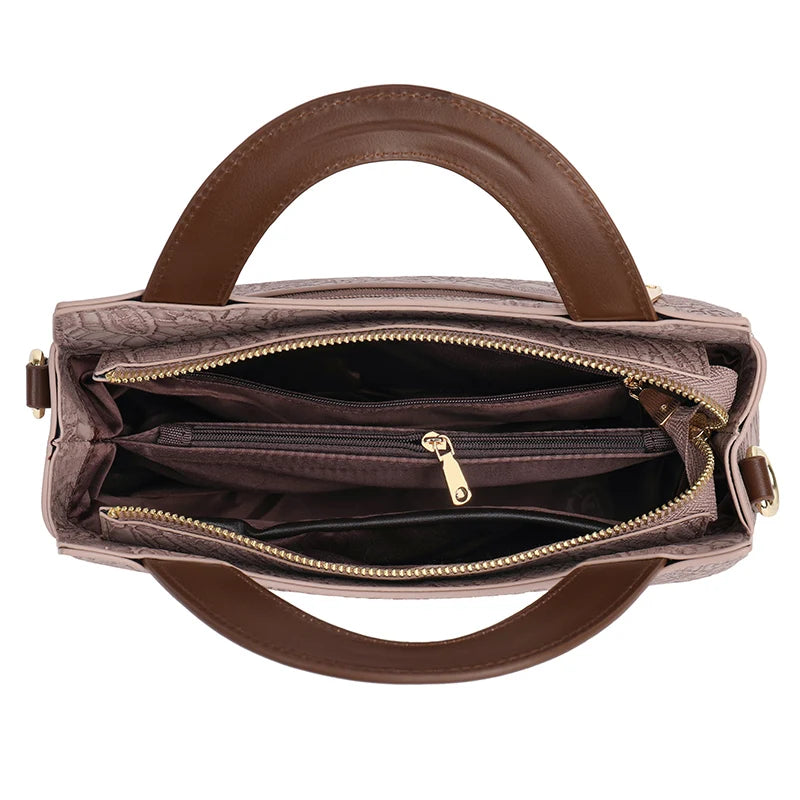 Elegant Women's Handbag Sturdy Handles Adjustable Strap Stylish Unique Durable Design Crafted With High-Quality Materials