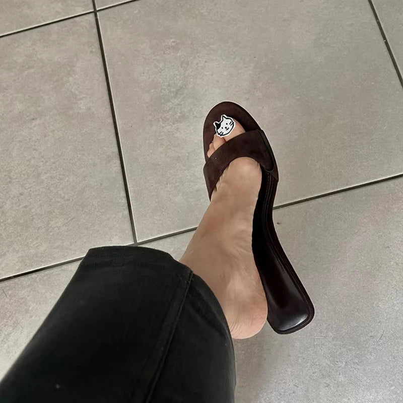 Sandals With Platform For Women Summer 2025 Brand Sandals Luxury Wedge Sandals Platform Sandals Simple Versatile Fashion Sandals