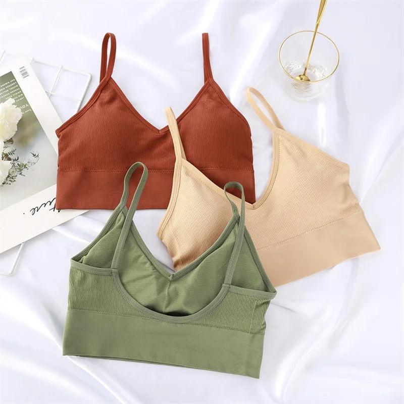 Bras for Women Sexy Seamless Bra U Type Backless Push Up Bralette Brassiere Femme Sports Underwear Women’s Lingerie