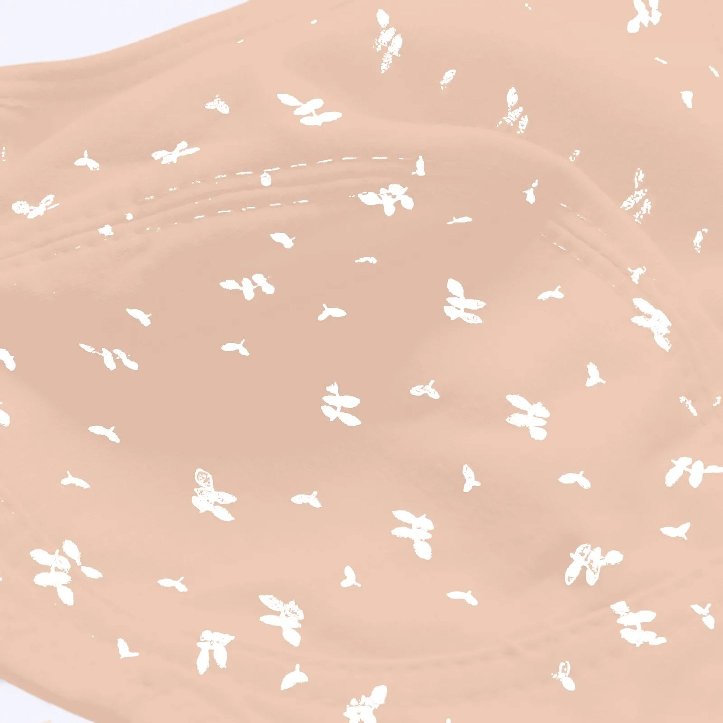 Women Fashion Casual Bra Small Flower Pattern Decor Vest Style Front Buckle Lingerie Lady Elegant Comfortable Daily Underwear