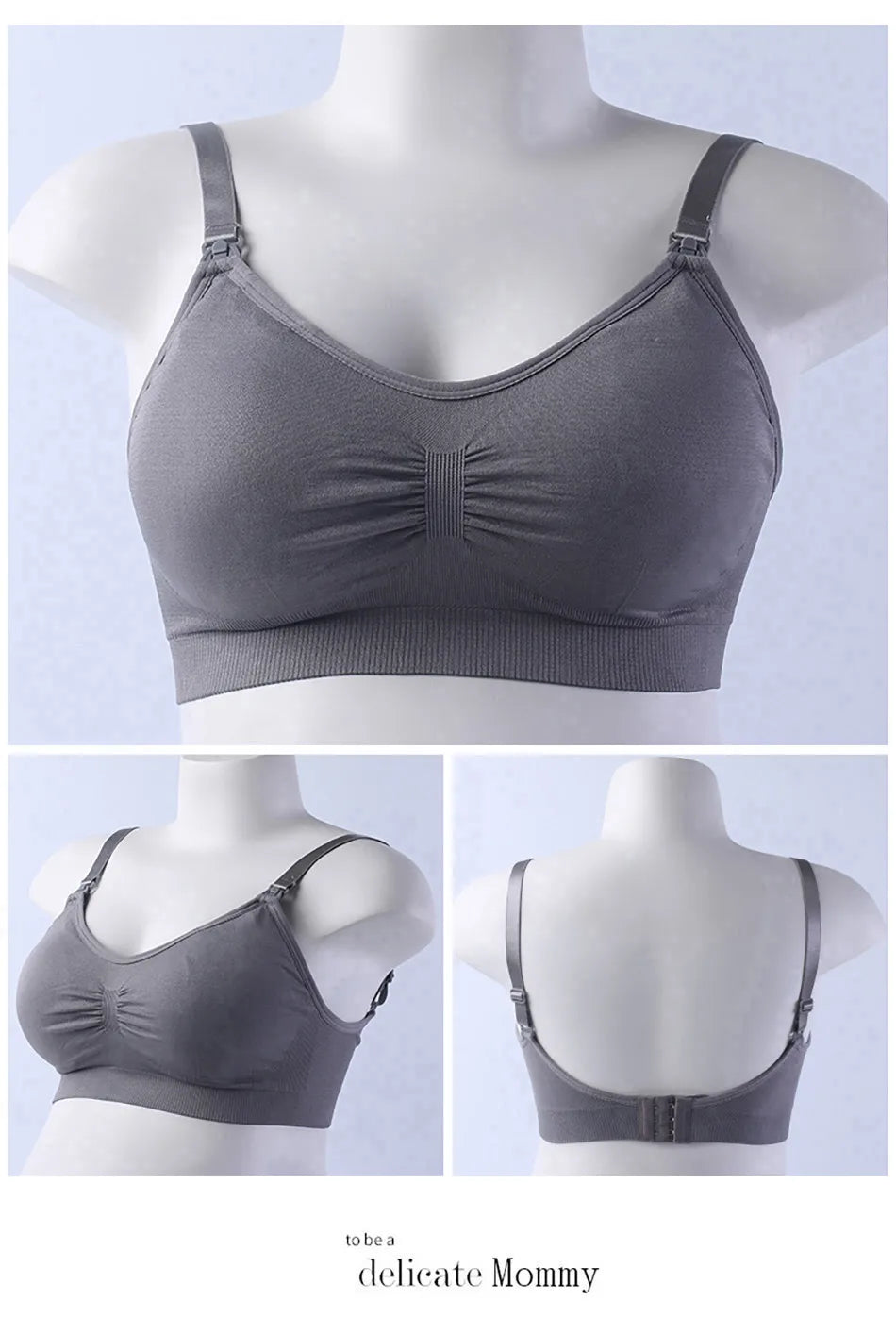 Maternity Underwear without Underwire Nursing Bra Pregnancy Clothing Anti Sagging Breastfeeding Women Breathable lactancia Bras
