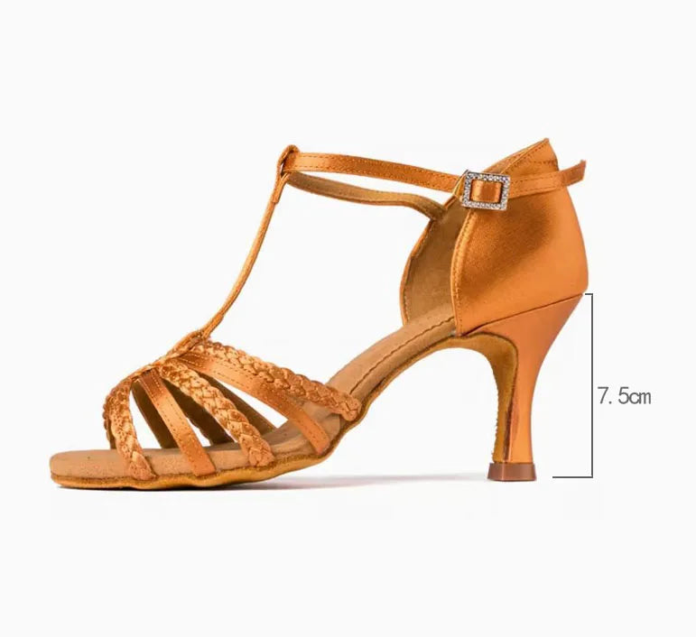BD Dance Professional Latin Dance Shoes Ballroom Girls Kids for Dancing Elegant Heeled Sandals Women Sport Sneaker Luxury Brands