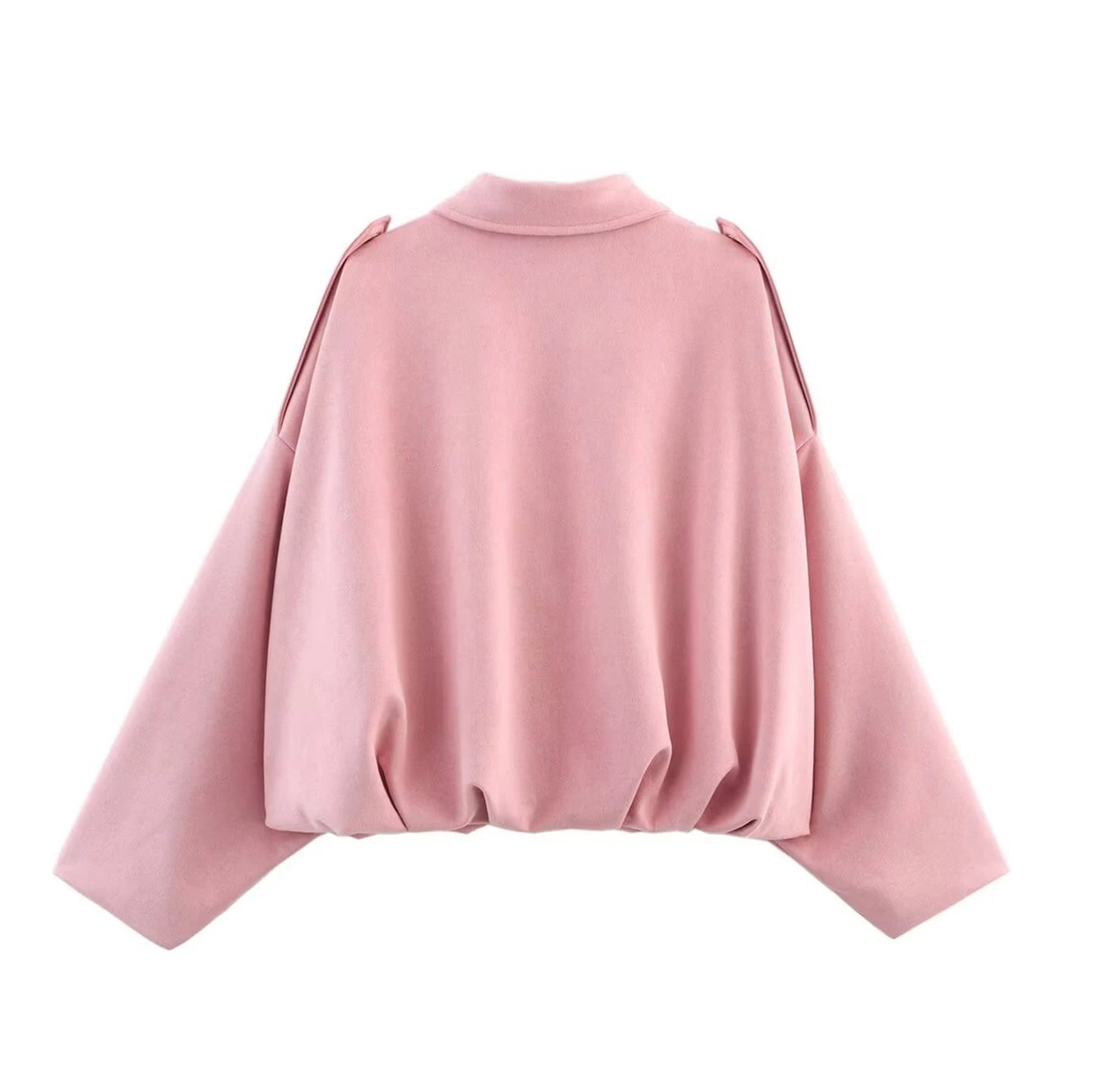 Women's Jackets Coat Fashion Turn-down Collar Long Sleeve Loose Coats Vintage Female Outerwear Chic Street Youth Jackets Tops