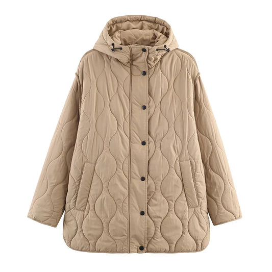 2025 Winter Jacket For Women Hooded Waterproof Parka Coat Female Long Sleeve Jackets Woman Fashion Street New Outerwears