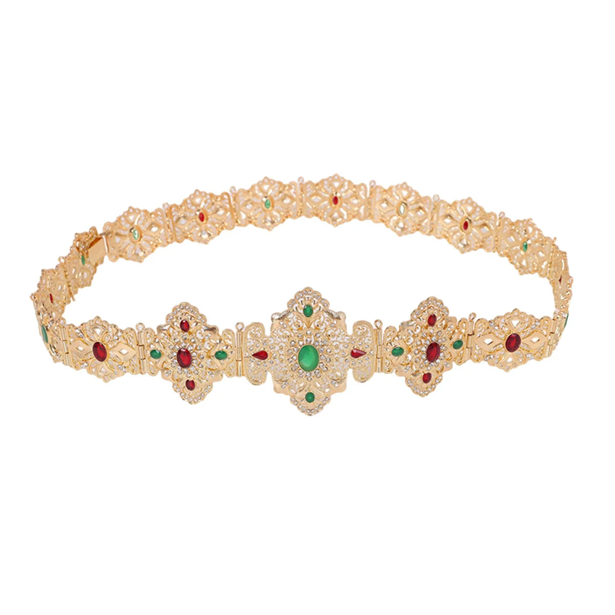 Bridal Alloy Waist Belt - French Retro Style Perfect for Weddings Parties & Women's Holiday Gifts