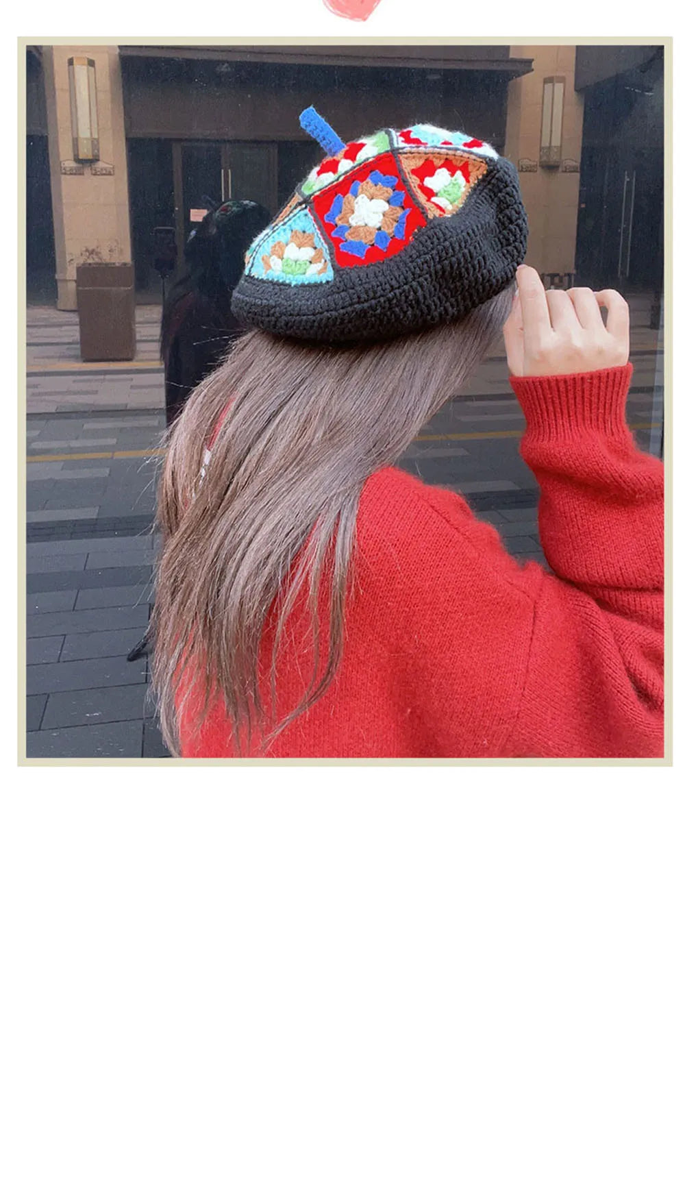 Crochet hat hats for women berets winter hats woman vintage beret hat women luxury woman hat new in hat Ladies hat mushroom hat