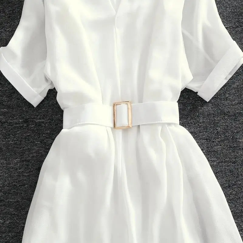 Elegant Women's Summer Two-piece Dress Luxury Chiffon Party Loose Tulle Evening Dresses for Women 2025 Prom Transparent White