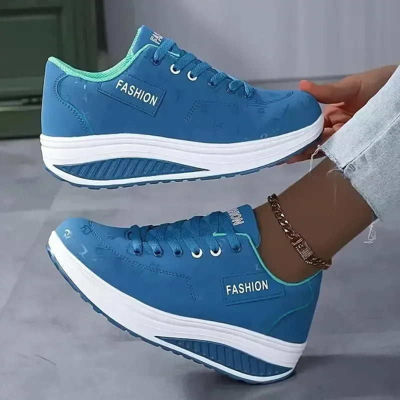 Shoes for Women Sneakers Casual Sports Shoes Comfortable Wedge Woman Sneakers Non Slip Slippers Casual Swinging Shoe Woman Shoes