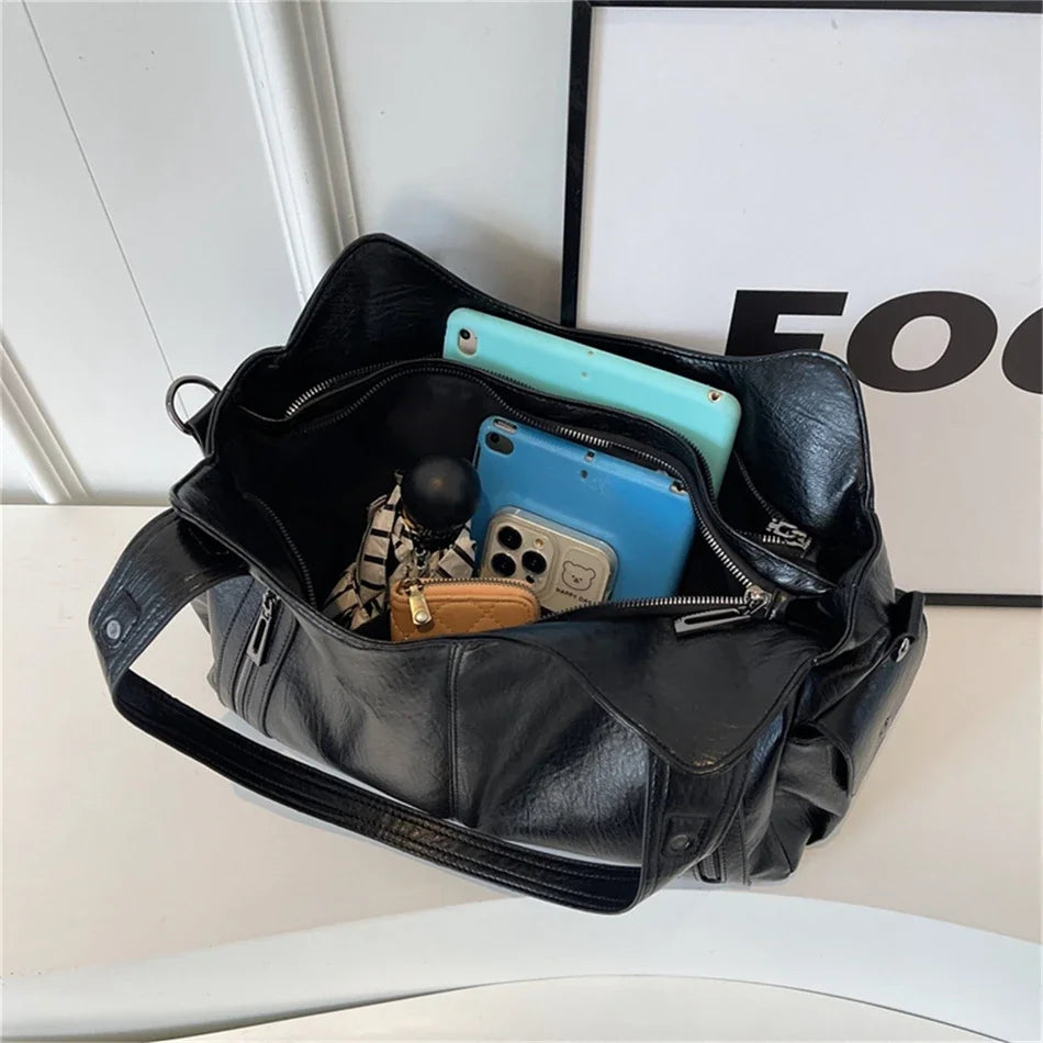 Female Handbag Large Capacity Shoulder Bags Big Stylsih Tote Bag Ladies Soft Leather Hobos Messenger Bags Women Shopper Bag Sac