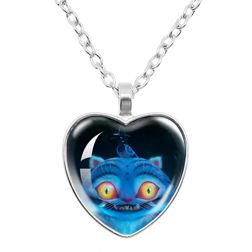 Children's necklace accessories, girls' necklace, little girls wearing jewelry, children's pendant accessories