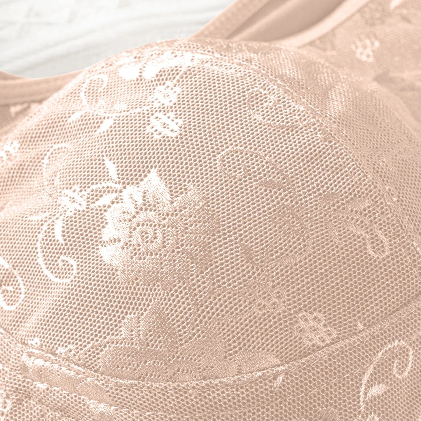 Women'S Front-Clasp Bra Lace Print Vest Design Comfortable Without Underwire Suitable Daily Wear All Season Everyday Home Scenes