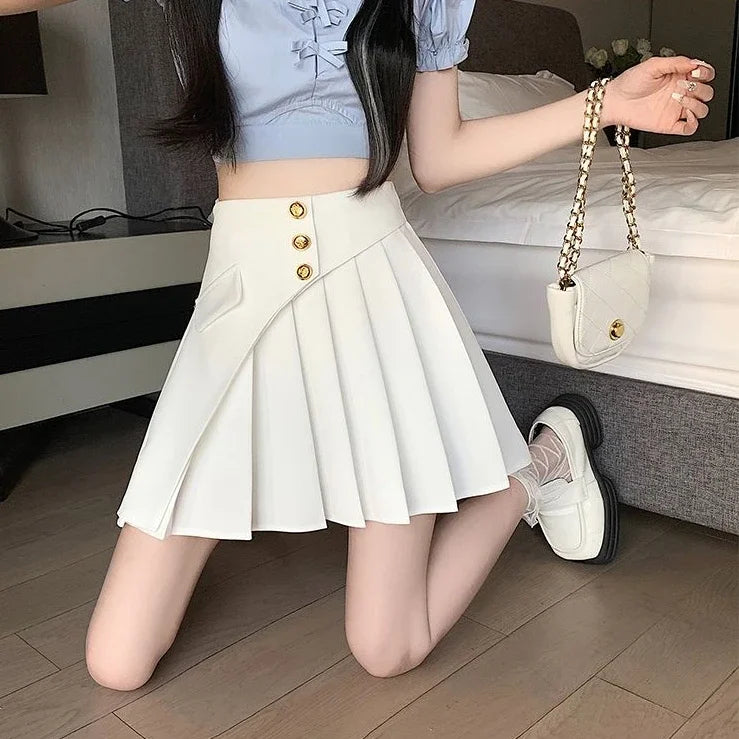 Skirts For Women High Waist A Line Woman Skirt Cheap Clothing Sales Stylish Offer Aesthetic Hot Luxury Elegant Streetwear Casual