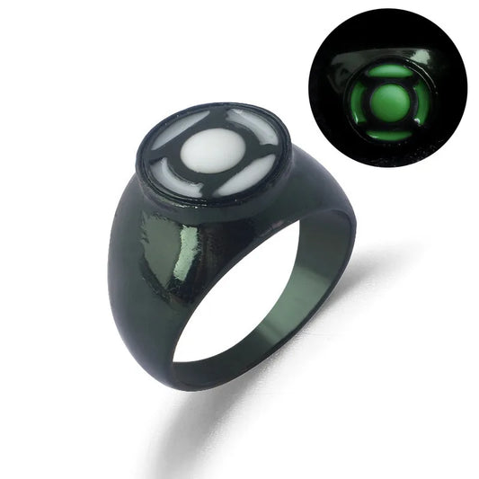 New Fashion Movie ring Luminous Ring For Women Men Glow In Dark Player 1/2 Gaming Ring Adjustable Finger Rings Jewelry Gift