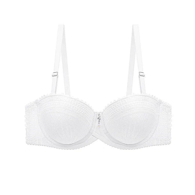 New 2022 Bras for Women Half Cup Push Up Bra Sexy Lace Underwear Women 80 85 90 95BC Female Push Up Bra Brasieres Lingerie