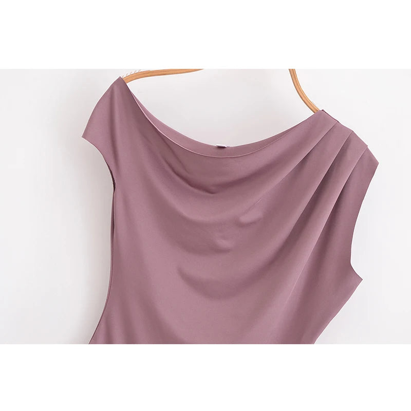 Bodysuits Summer Women's 2025 New Elastic Tight-Fitting Jumpsuit Chic Elegant Holiday Women Bodysuits Fashion Youth Jumpsuit