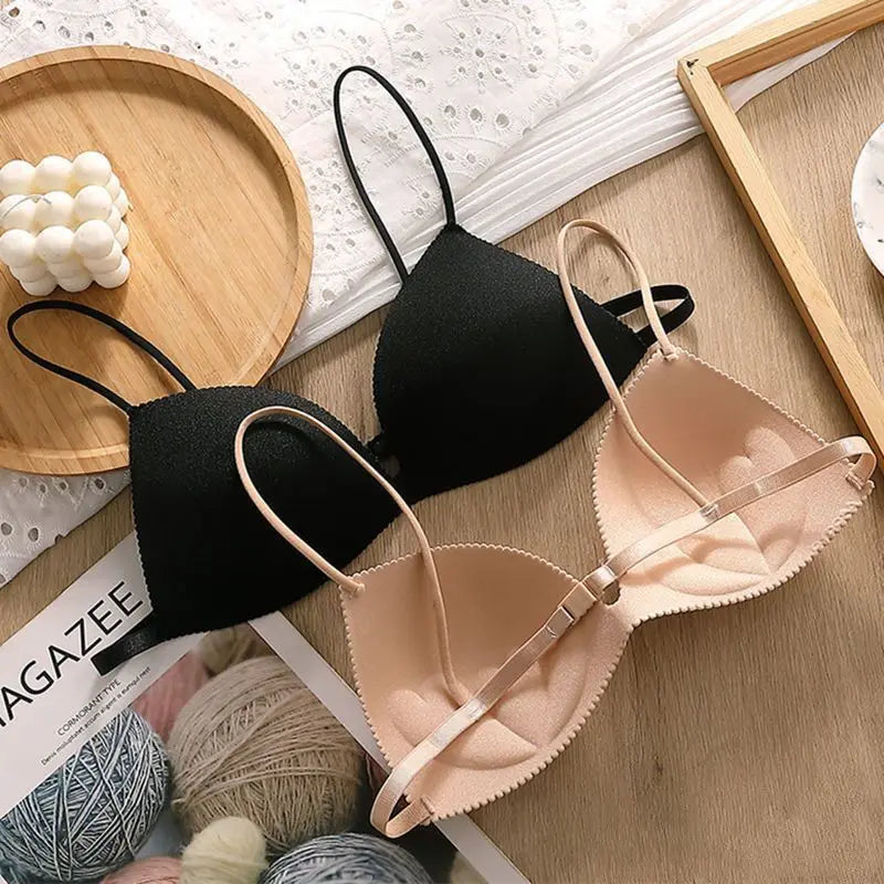 Fashion Women's Bra for Woman Push-up Bras Lingerie Sexy Underwear Set Sports Seamless Clothing Ladies Summer Unwired Intimates