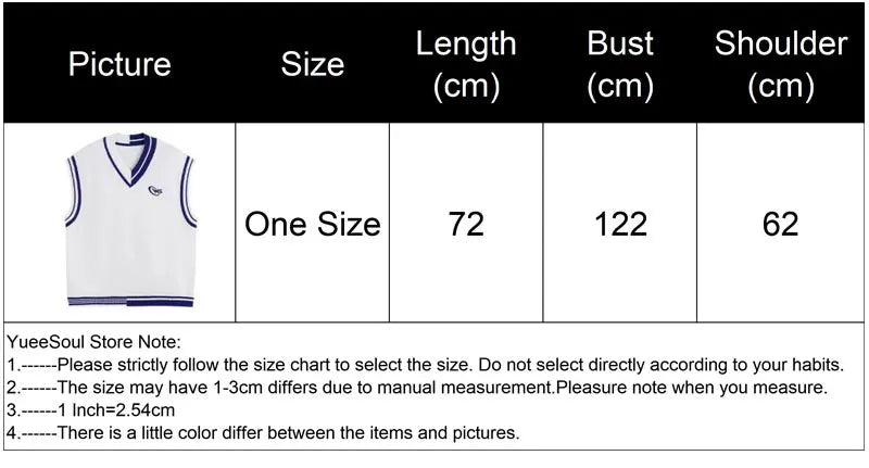 Sweet Kawaii Sweater Vest Printed Sleeveless Casual Outerwear Knitted Waistcoat 2023 Vintage Y2K Spring  E Girl Pullovers Tops