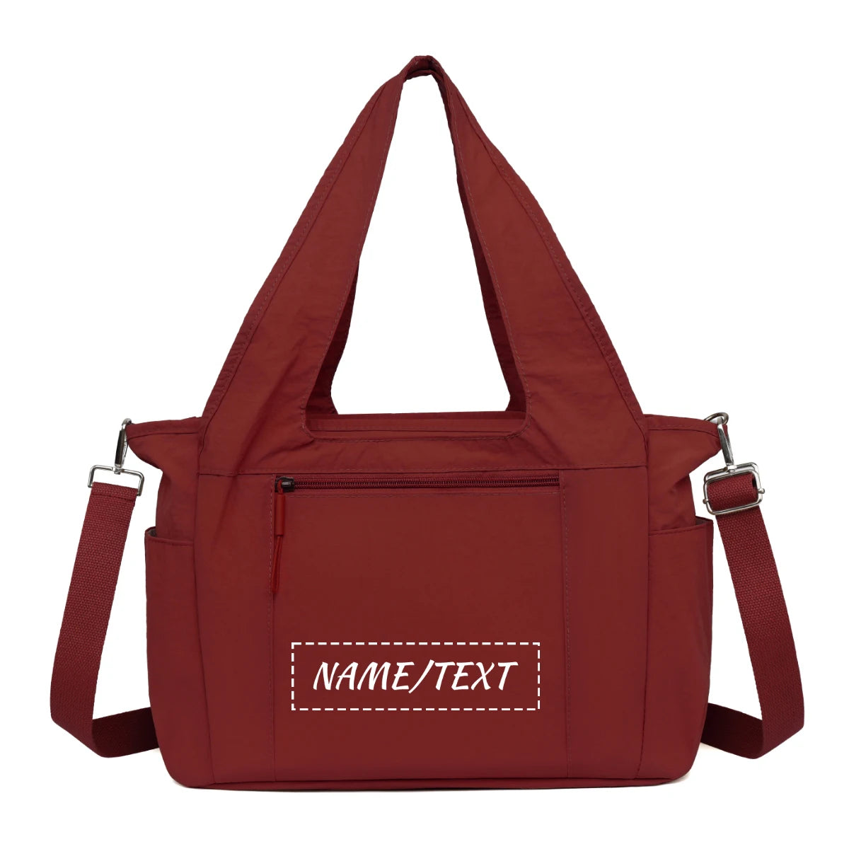 High-end logo canvas handbags, large-capacity handbags, commuter shoulder bags, college students' class schoolbags,exclusive di