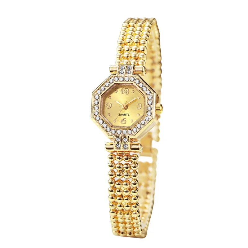 New Women's Watch with Exquisite, Small and Simple Steel Strip for Students