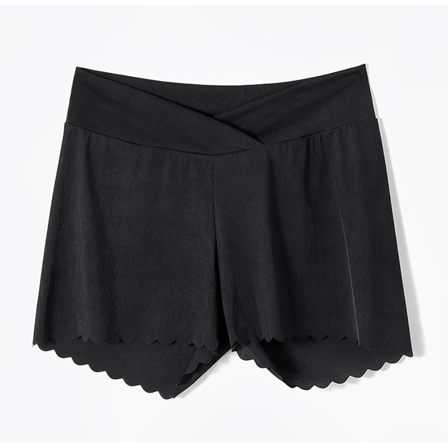 Maternity Summer Thin Low Waist Shorts Dress Skirt Leggings Anti-emptied Safety Pants Pregnant Women Solid Color Underwear