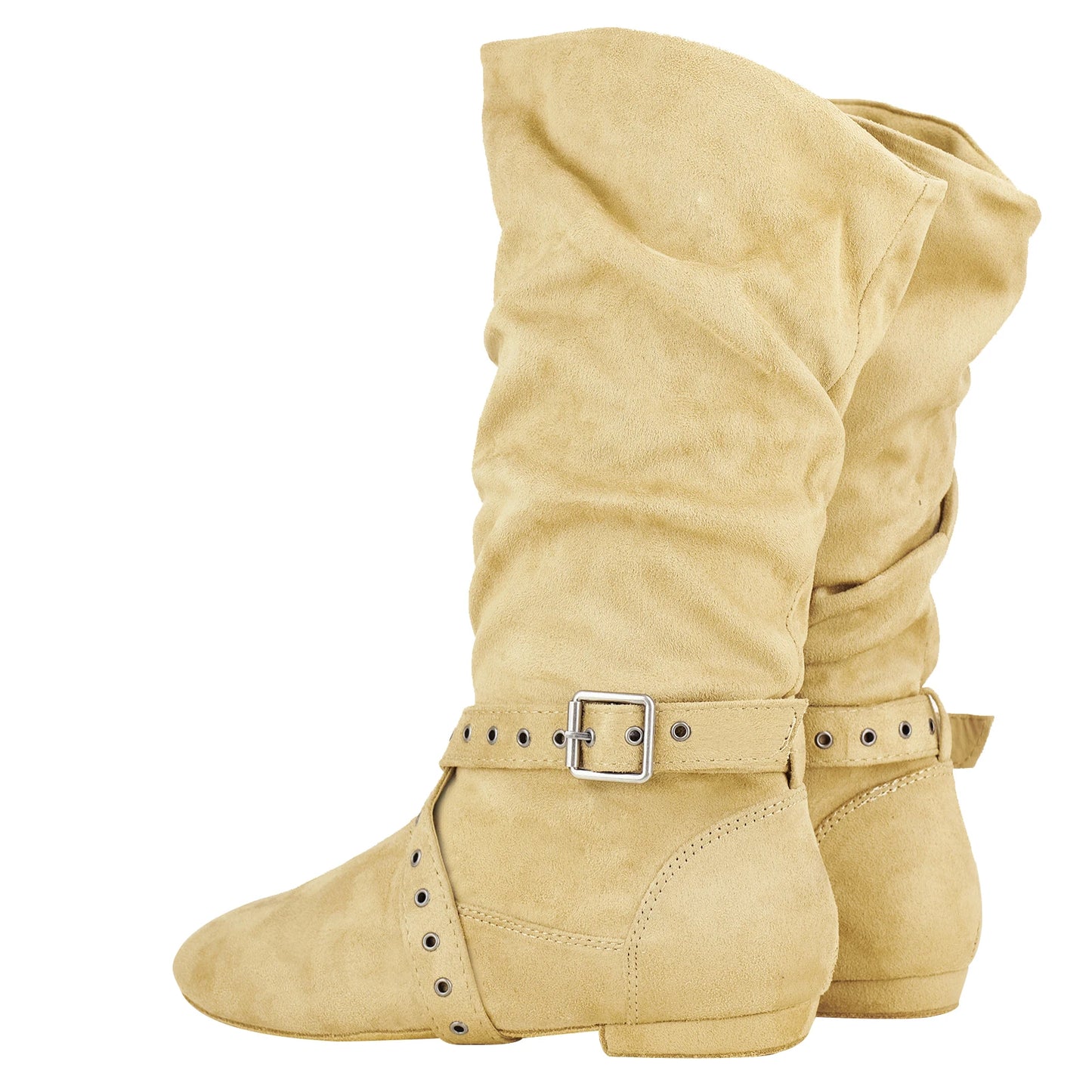 Suede Sole Boot Step Women Latin Dance Boots Salsa Shoe Long Warm Up Line Shoes West Coast Swing Swayd Dance Boots