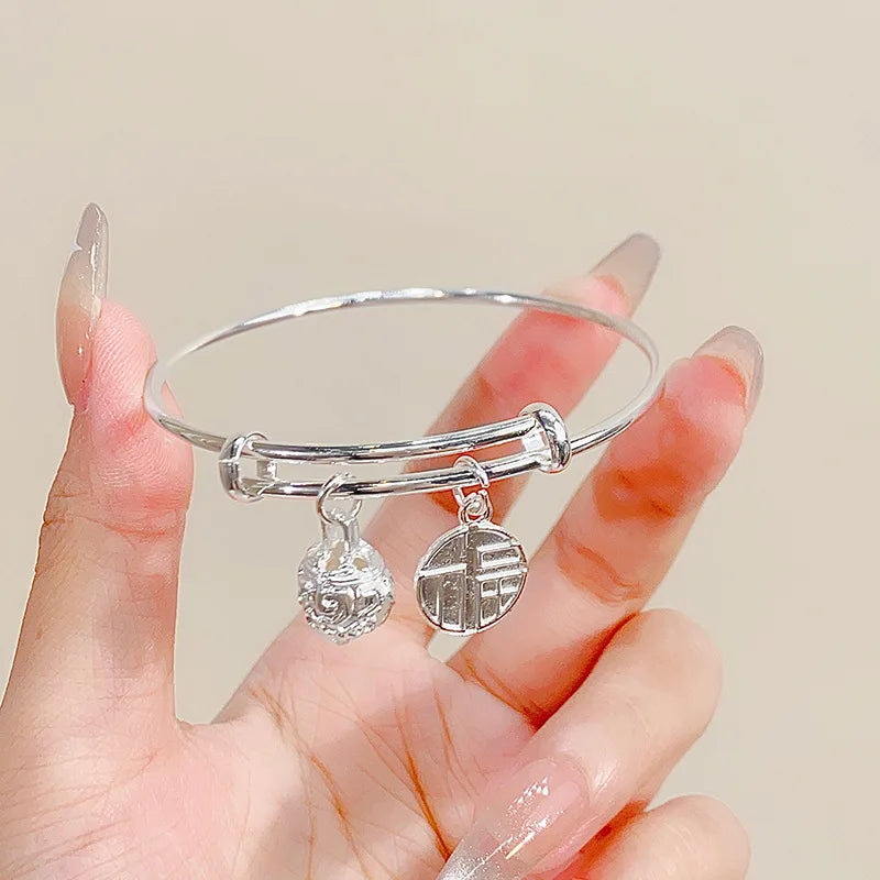 Luxury Sliver Bangles for Women Mobius Twisted Bangles Simple Bangle Wedding Party Jewelry Accessories Браслеты На Руку Женские
