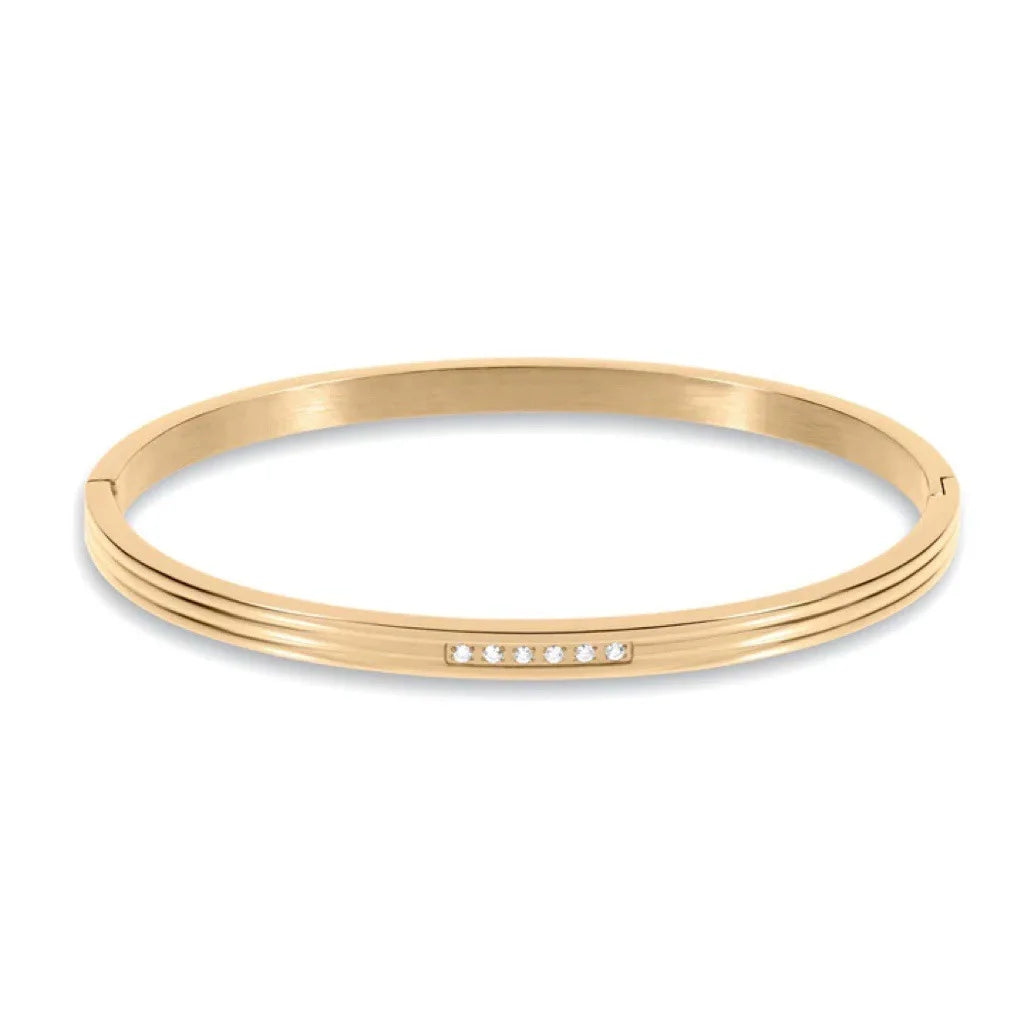 Fashion Bangles for Women Men Trendy Stainless Steel Metal Bracelets Punk Gold Color Bohemian Jewelry Accessories Gift Wholesale