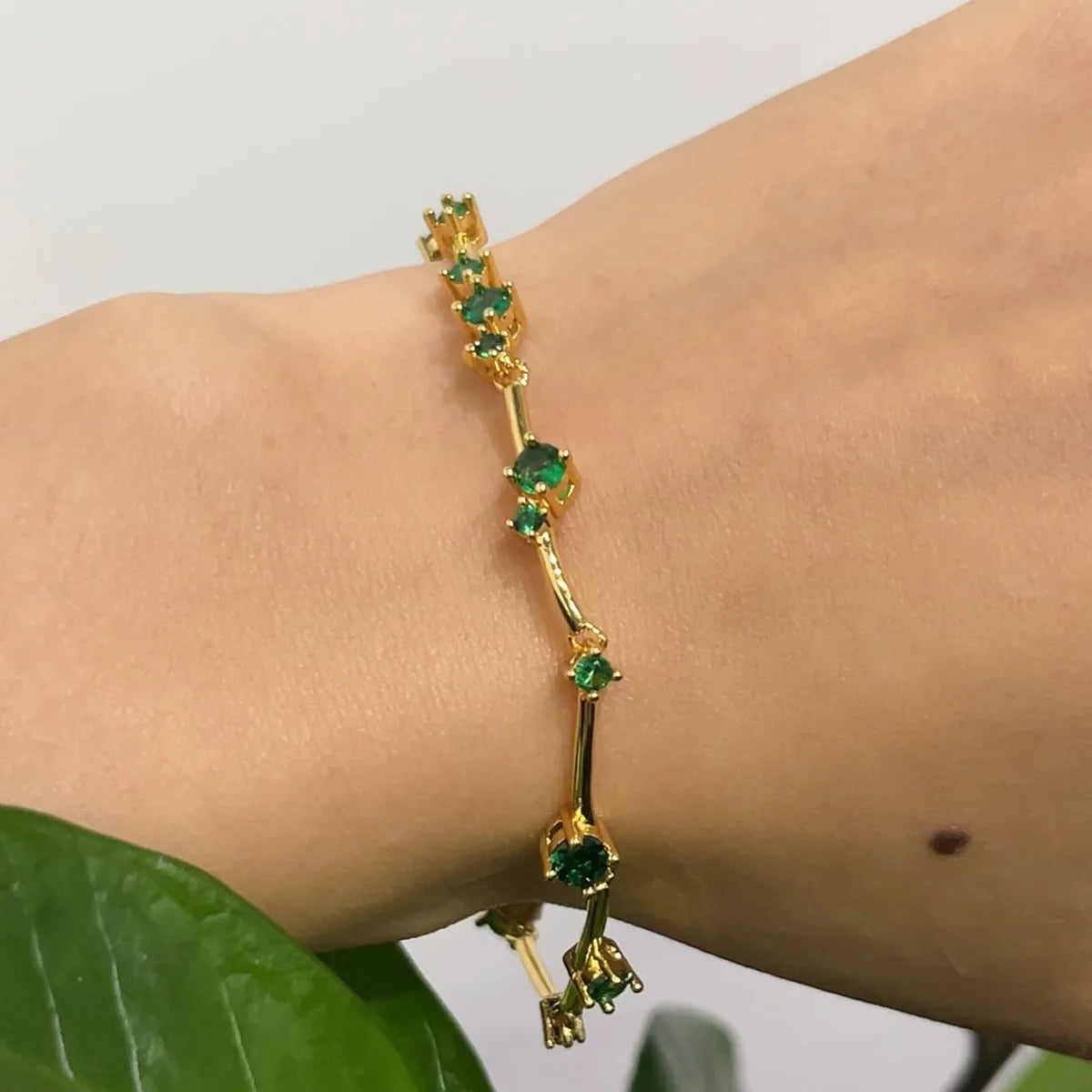 Bracelet High Quality New Sales Trend Jewelry Original Luxury Brand Shiny Cut Christmas Birthday Party Engagement Gift for Women