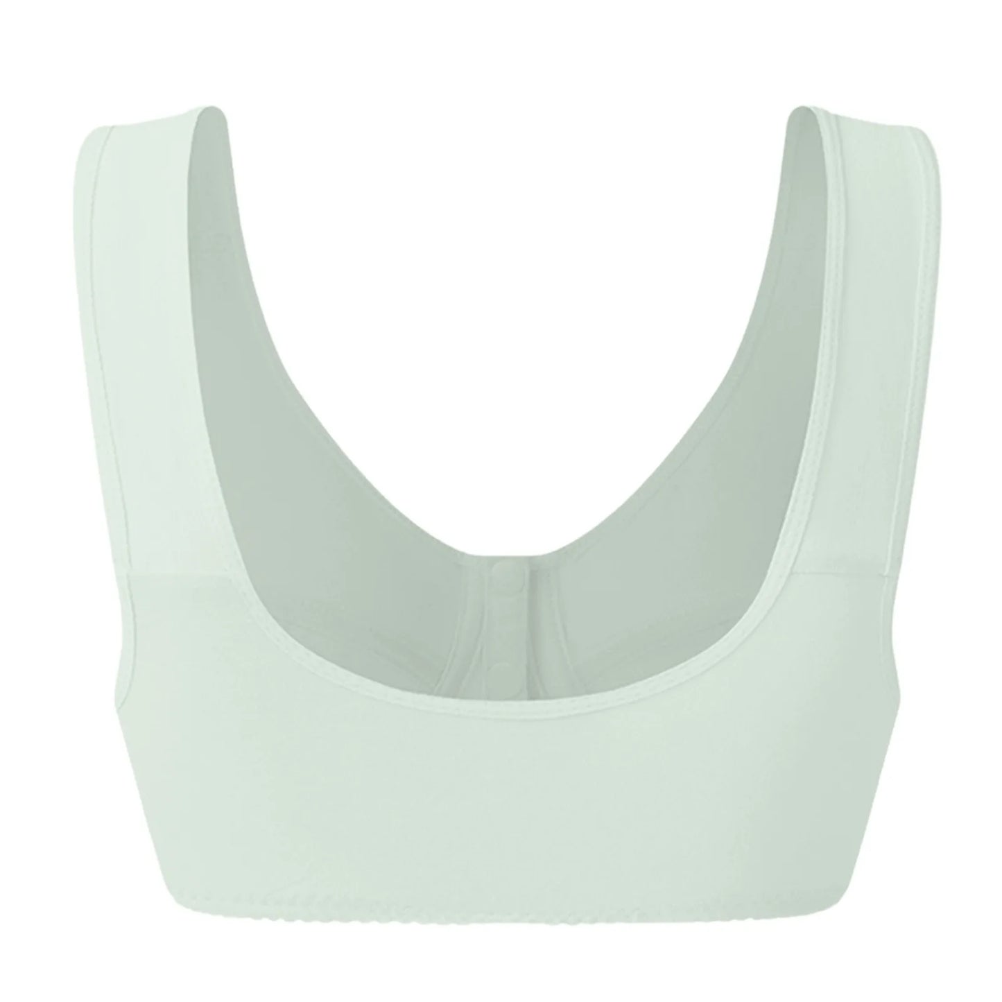 Women'S Front-Clasp Bra Lace Print Vest Design Comfortable Without Underwire Suitable Daily Wear All Season Everyday Home Scenes