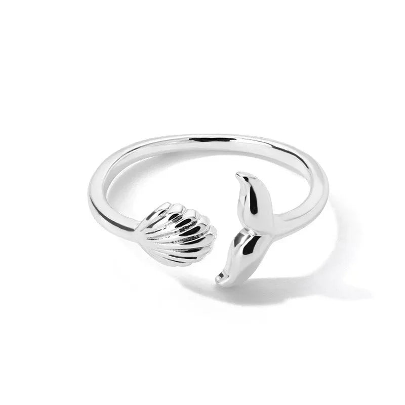 AAA Zircon Simple Geometric Ring Elegant Women's Daily Work Opening Adjustable Rings for Women Bridal Engagement Jewelry Gift