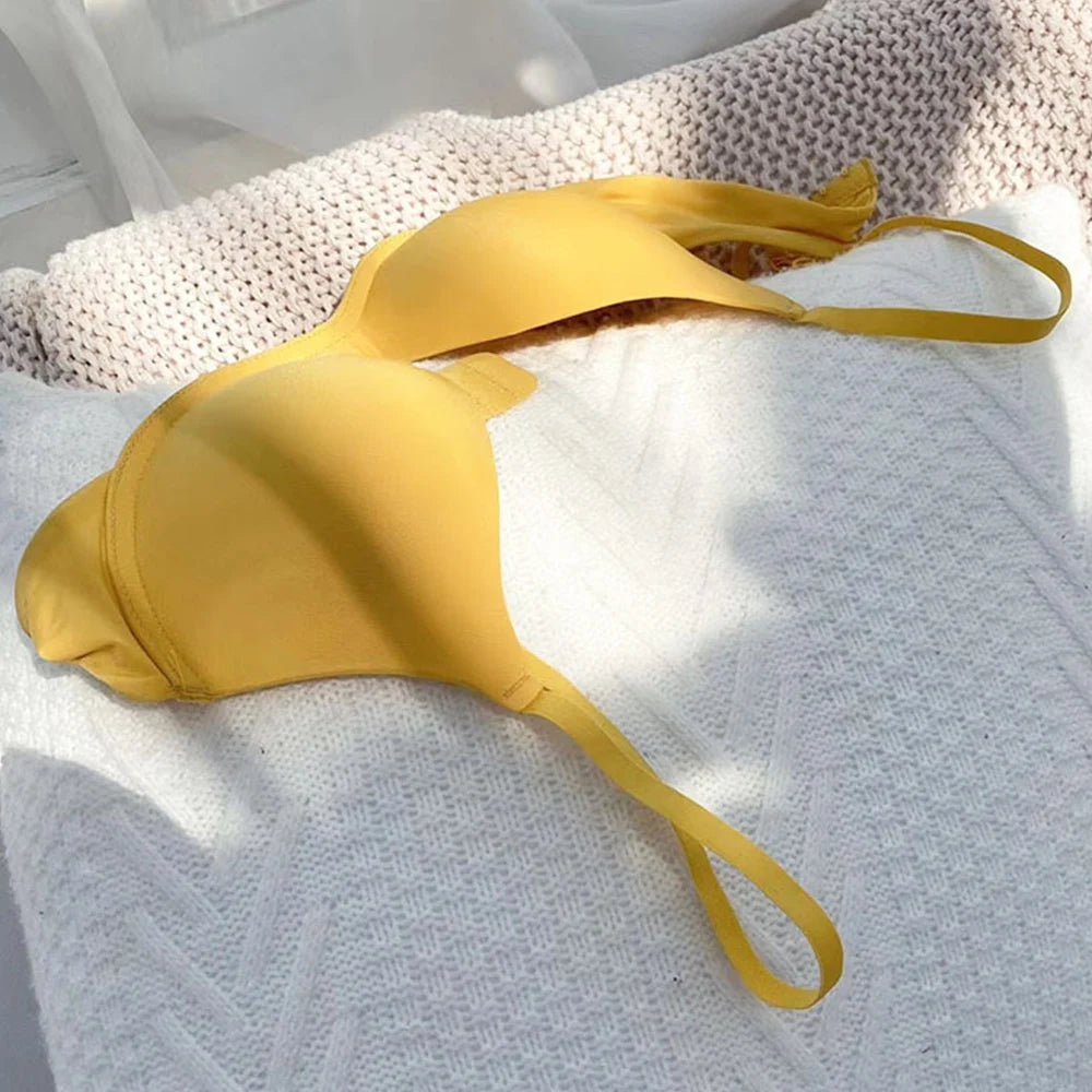 Womens Bra Slight Bralette Wireless Sexy Lingerie Female Underwear Small Chest Wear BH Tops Size AAA AA A B Cup