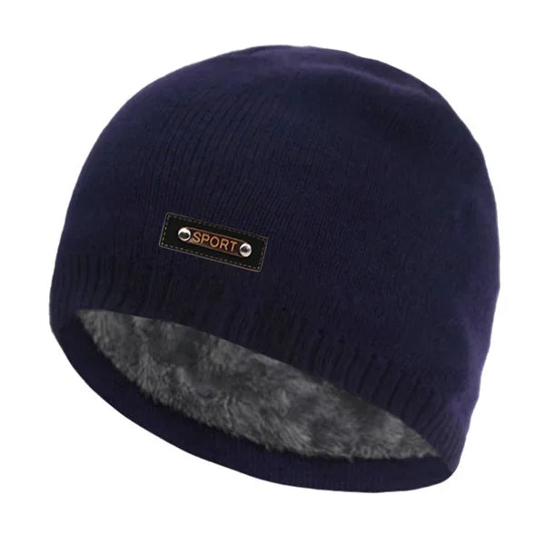 Knitted Hat Men Winter Hats For Women Beanie Hat Cap Fur Skullies Beanies шапка мужская Skull Gorro Bonnet Caps Man