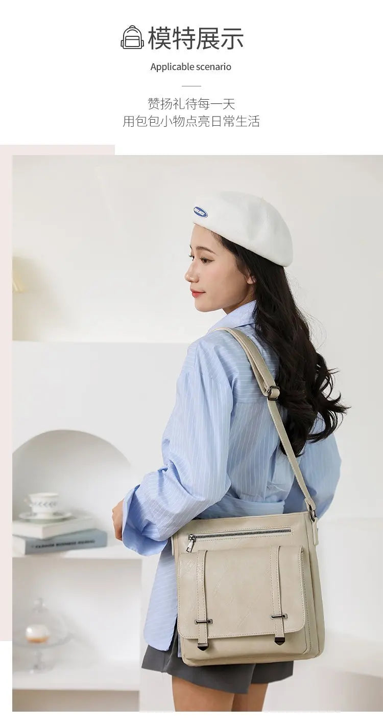 Women's Hand Bag With Trendy Design And High-End Leather Showing Elegant Look For Daily Outings