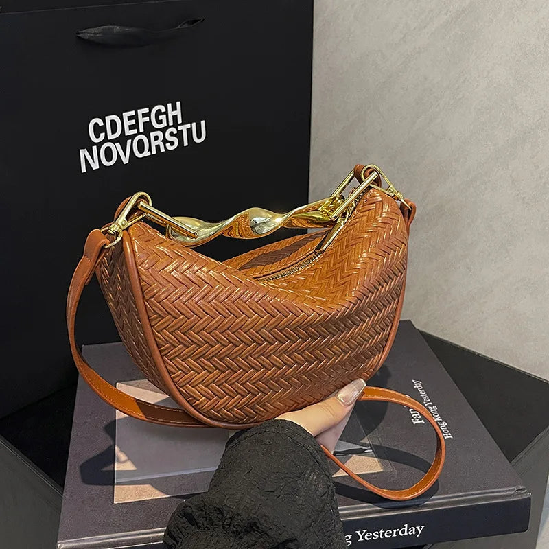 Women's Handbag 2025 Novelty. High - Quality Texture, Retro and Leisure Style.Shoulder Bag, Crossbody Bag or Hobo Bag