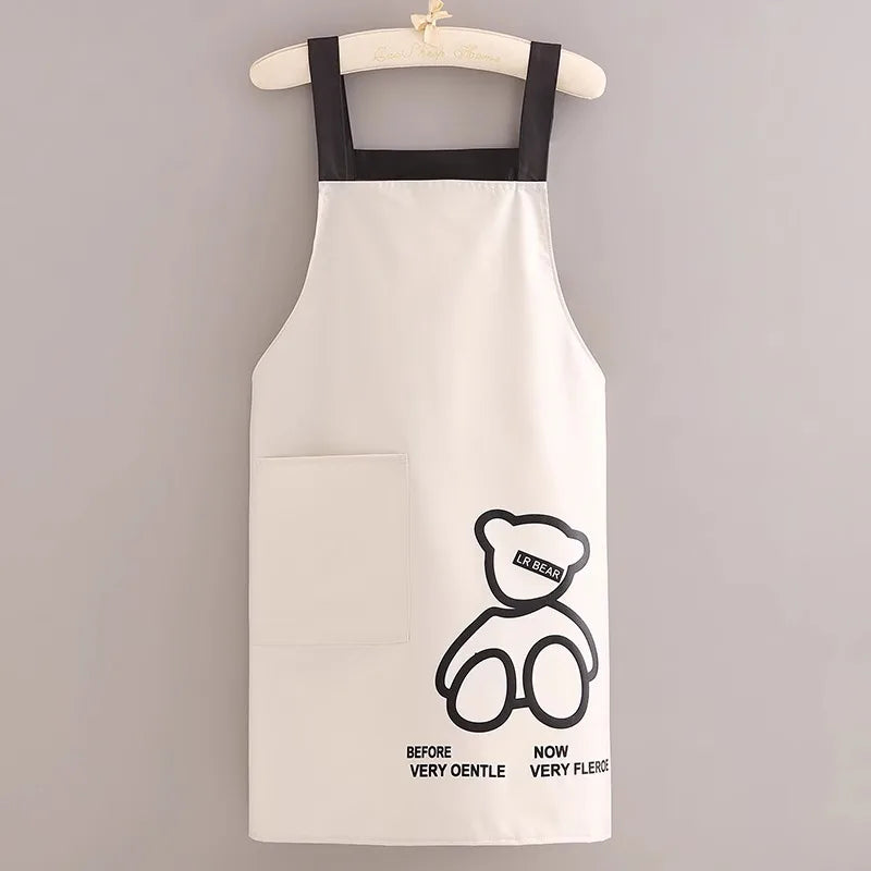 Cooking Aprons Kitchen Apron For Woman Men Chef Waiter Cafe Shop BBQ Hairdresser Aprons Bibs Kitchen Accessories