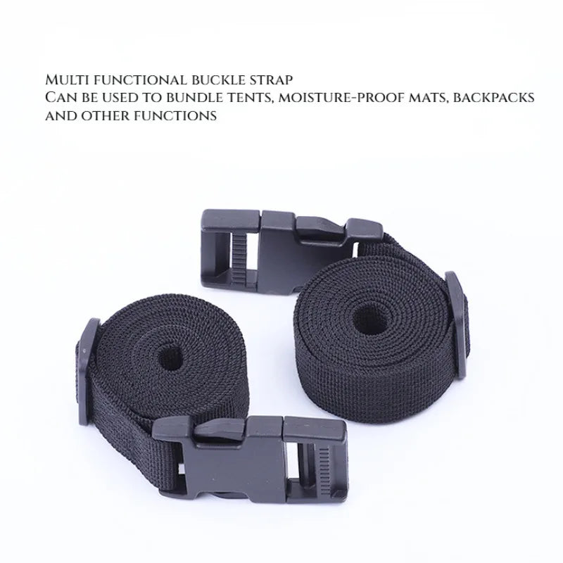 1.4M Buckle Tie-Down Belt Cargo Straps for Car Motorcycle Bike with PP Buckle Tow Rope Strong Card Buckle Belt for Luggage Bag