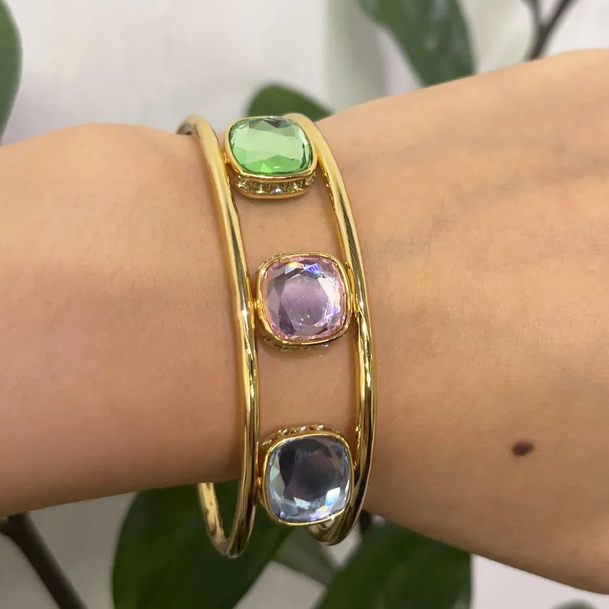 Bracelet High Quality New Sales Trend Jewelry Original Luxury Brand Shiny Cut Christmas Birthday Party Engagement Gift for Women