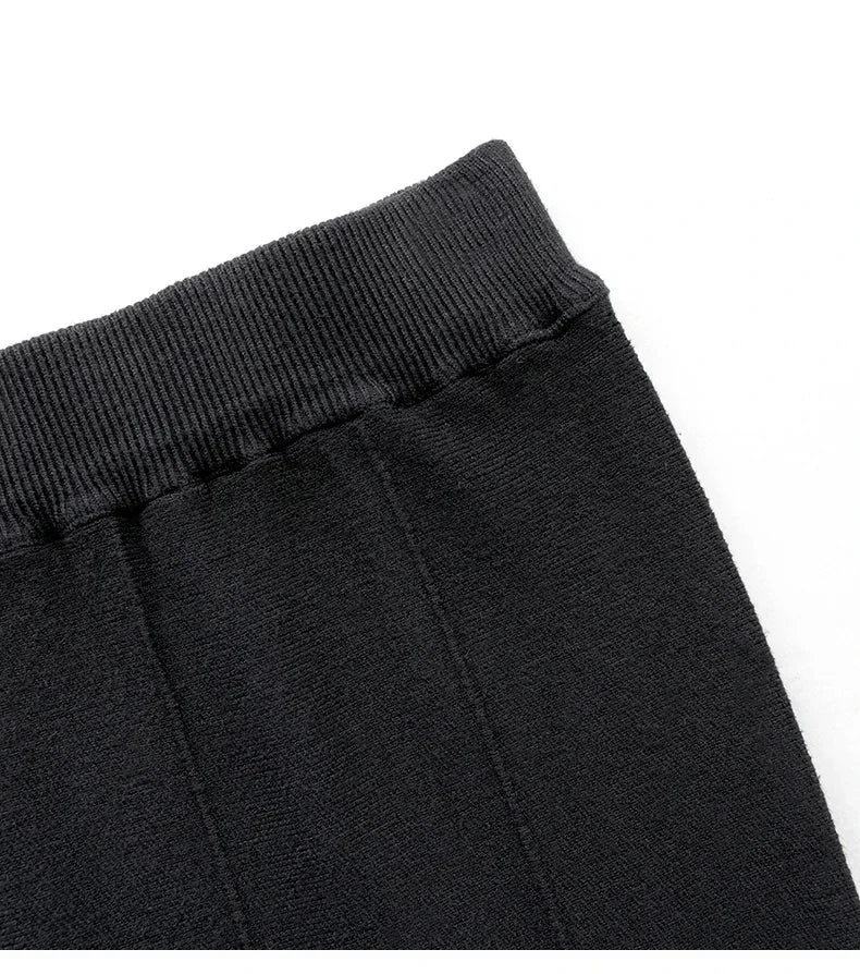 Women's Skirts 2025 Autumn Winter Fashion Knitted Long Skirts for Women Green Vintage Slim Office Lady A-LINE Fishtail Skirt