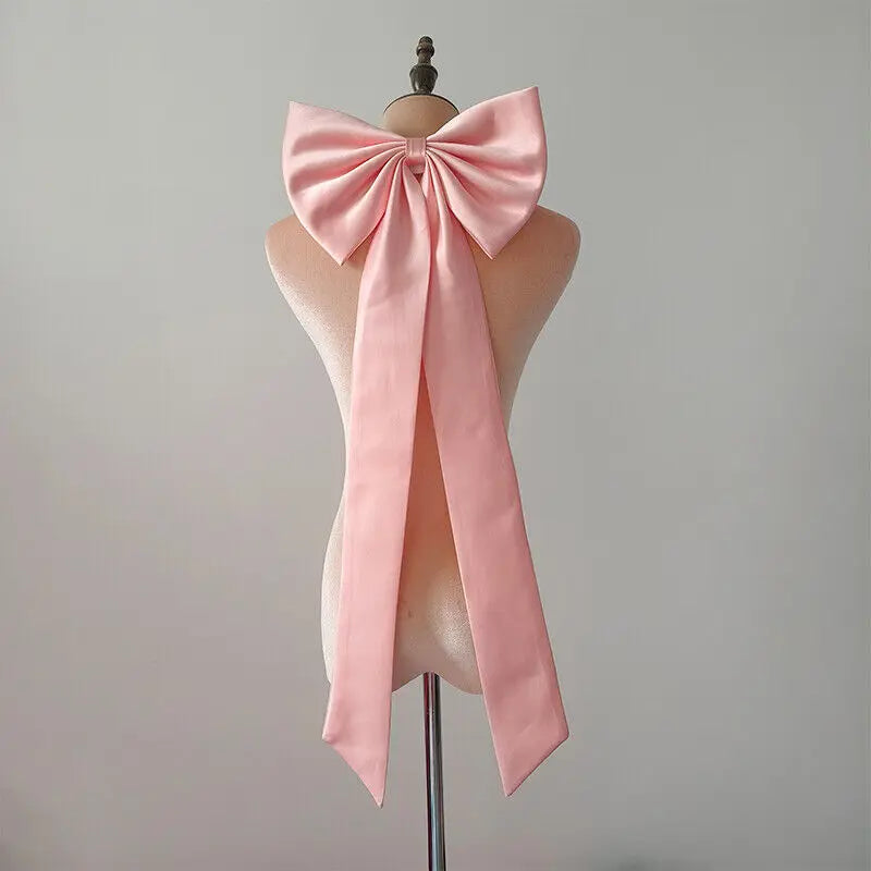 1PC Bride Wedding Bow with Pin Bride Gown Matching Accessorie Detachable Bowknot DIY Handmade Bowknot Dress Accessories