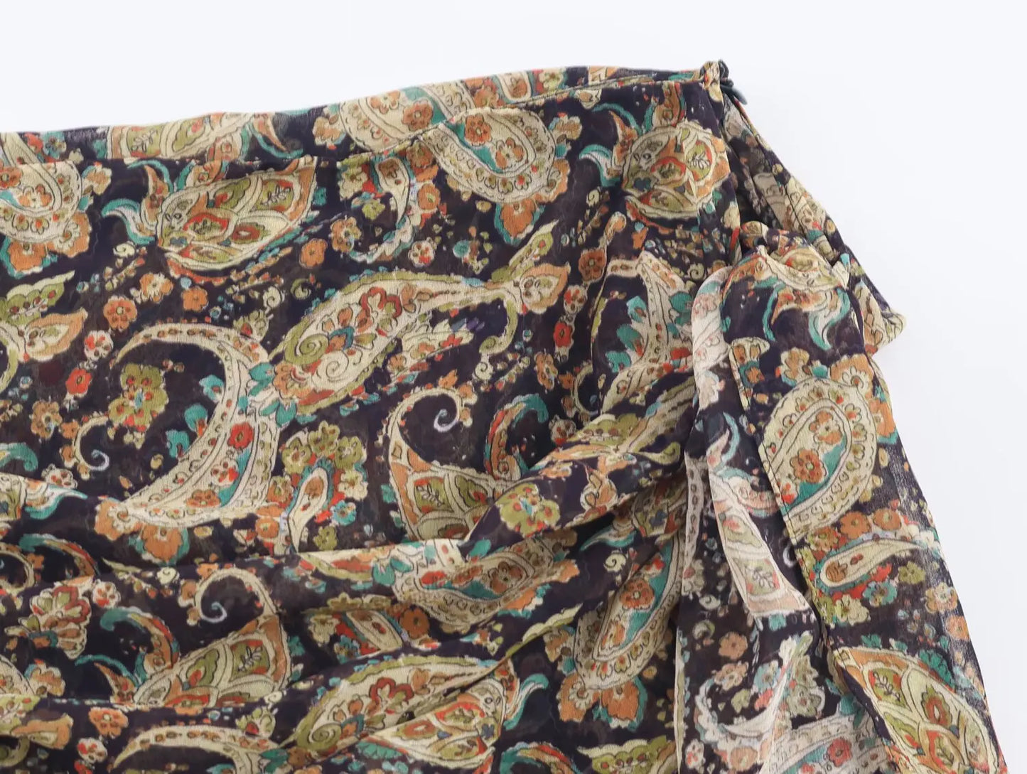 Women Wrinkle Skirts 2025 Women Summer Autumn New Fashion Leisure Print High Waist Skirts Women Elegant Party Skirts